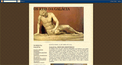 Desktop Screenshot of osreisdagalacia.blogspot.com