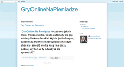 Desktop Screenshot of gryonlinenapieniadze.blogspot.com