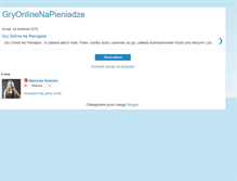 Tablet Screenshot of gryonlinenapieniadze.blogspot.com