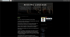 Desktop Screenshot of missingluggage.blogspot.com