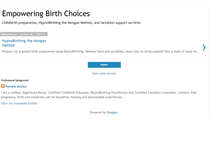 Tablet Screenshot of empoweringbirthchoices.blogspot.com