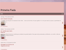 Tablet Screenshot of primeirafiada.blogspot.com