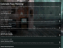 Tablet Screenshot of coloradofauxpainting.blogspot.com