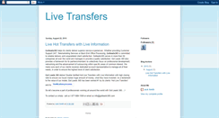 Desktop Screenshot of doubleverifiedlivetransfers.blogspot.com