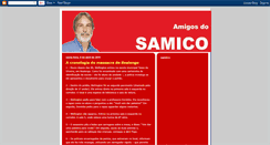 Desktop Screenshot of amigosdosamico.blogspot.com