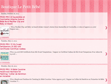 Tablet Screenshot of boutiquelepetitbebe.blogspot.com