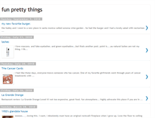 Tablet Screenshot of funprettythings.blogspot.com