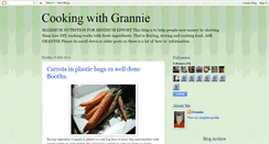 Desktop Screenshot of cookingwithgrannie.blogspot.com