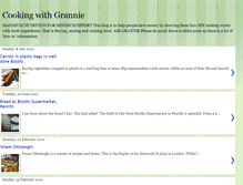 Tablet Screenshot of cookingwithgrannie.blogspot.com