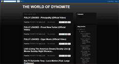 Desktop Screenshot of dynomiteworld.blogspot.com