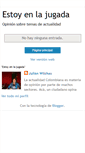 Mobile Screenshot of estoyenlajugada.blogspot.com
