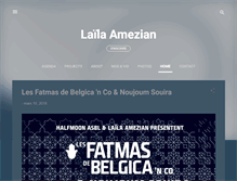 Tablet Screenshot of lailaamezian.blogspot.com