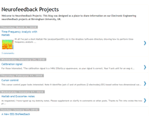 Tablet Screenshot of neurofeedbackprojects.blogspot.com
