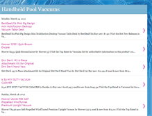 Tablet Screenshot of handheldpoolvacuum.blogspot.com