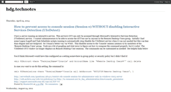 Desktop Screenshot of hdgtechnotes.blogspot.com
