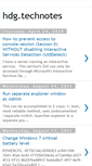 Mobile Screenshot of hdgtechnotes.blogspot.com