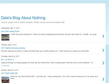 Tablet Screenshot of dalesblogaboutnothing.blogspot.com
