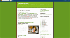 Desktop Screenshot of pegasusbridge.blogspot.com