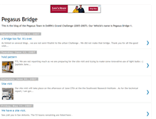 Tablet Screenshot of pegasusbridge.blogspot.com