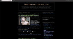 Desktop Screenshot of infernalrestraints.blogspot.com