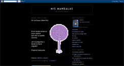 Desktop Screenshot of mismandalas.blogspot.com