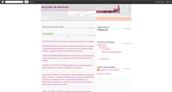 Desktop Screenshot of mercadeservicios.blogspot.com