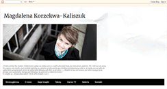 Desktop Screenshot of magdalenakorzekwa.blogspot.com
