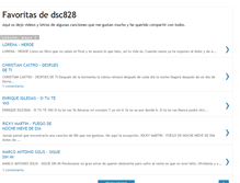 Tablet Screenshot of favoritasdsc828.blogspot.com
