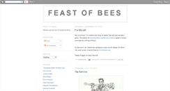 Desktop Screenshot of feastofbees.blogspot.com
