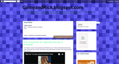 Desktop Screenshot of ginnyandrick.blogspot.com