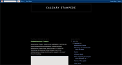 Desktop Screenshot of calgaryrodeo.blogspot.com