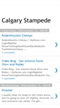 Mobile Screenshot of calgaryrodeo.blogspot.com