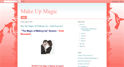 Desktop Screenshot of make-upmagic.blogspot.com