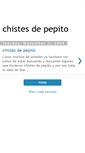 Mobile Screenshot of mejoreschistesdepepito.blogspot.com