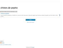 Tablet Screenshot of mejoreschistesdepepito.blogspot.com