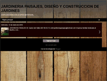 Tablet Screenshot of jardineriapaisaje.blogspot.com