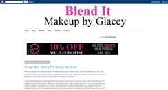 Desktop Screenshot of makeupbyglacey.blogspot.com