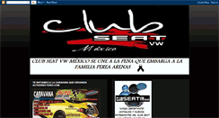 Desktop Screenshot of clubseatvwmexico.blogspot.com