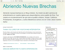 Tablet Screenshot of abriendonuevasbrechas.blogspot.com