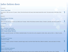 Tablet Screenshot of ladiesfashionshoes.blogspot.com