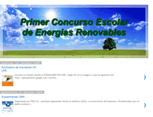 Tablet Screenshot of concurso-energias.blogspot.com