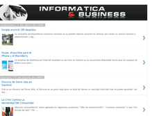 Tablet Screenshot of informaticaybusiness.blogspot.com