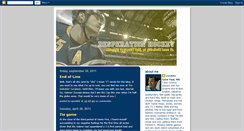 Desktop Screenshot of desperationhockey.blogspot.com