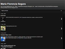 Tablet Screenshot of florenciasegura.blogspot.com