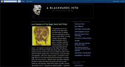 Desktop Screenshot of ablackwardsinto.blogspot.com