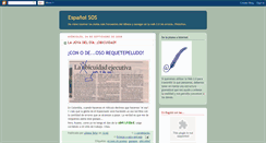 Desktop Screenshot of espanol-sos.blogspot.com