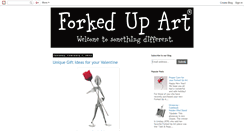 Desktop Screenshot of forkedupart.blogspot.com
