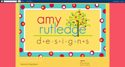 Desktop Screenshot of amyrutledgedesigns.blogspot.com