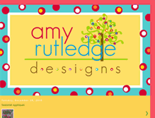 Tablet Screenshot of amyrutledgedesigns.blogspot.com