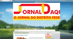 Desktop Screenshot of jornaldaquidf.blogspot.com